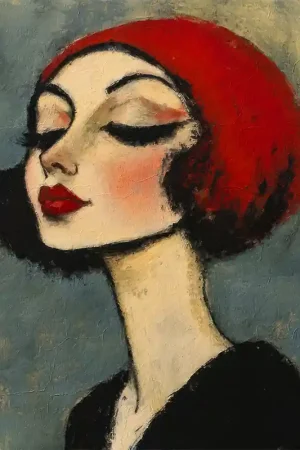 Woman 12 - Kees van Dongen ( inspiratie) Laatste Kans